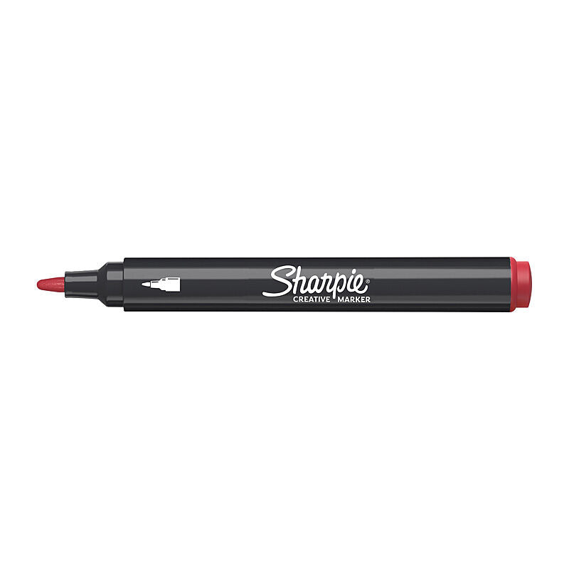 Sharpie 2218119 - SH Creative Mrkr Bult Red Bx6
