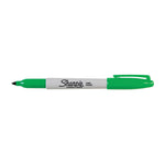 Sharpie Permanent Marker Fine Point Grn Bx12