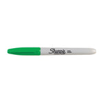 Sharpie Permanent Marker Fine Point Grn Bx12