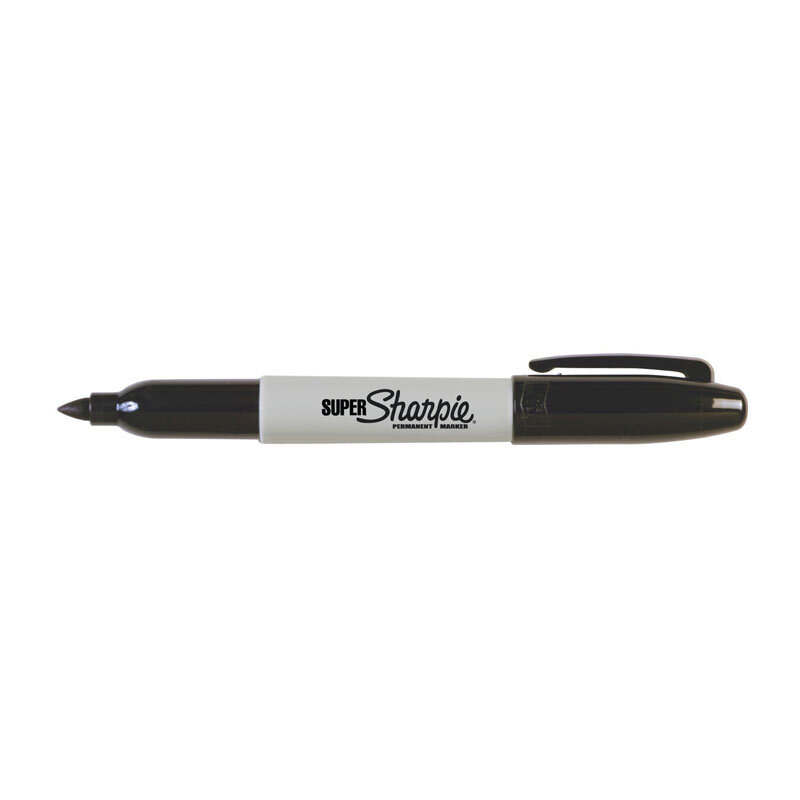 Sharpie Super Fine Point Permanent Marker Black Bx12