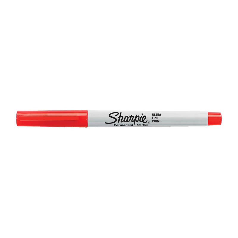 Sharpie Ultra Fine Point Permanent Marker Red Pk12