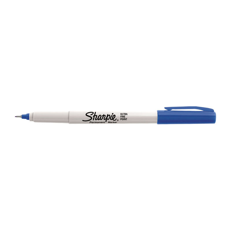 Sharpie Ultra Fine Point Permanent Marker Blu Pk12