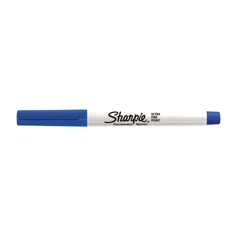Sharpie Ultra Fine Point Permanent Marker Blu Pk12