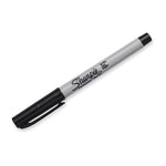 Sharpie Permanent Marker UFine Point Black Pk2 Bx6