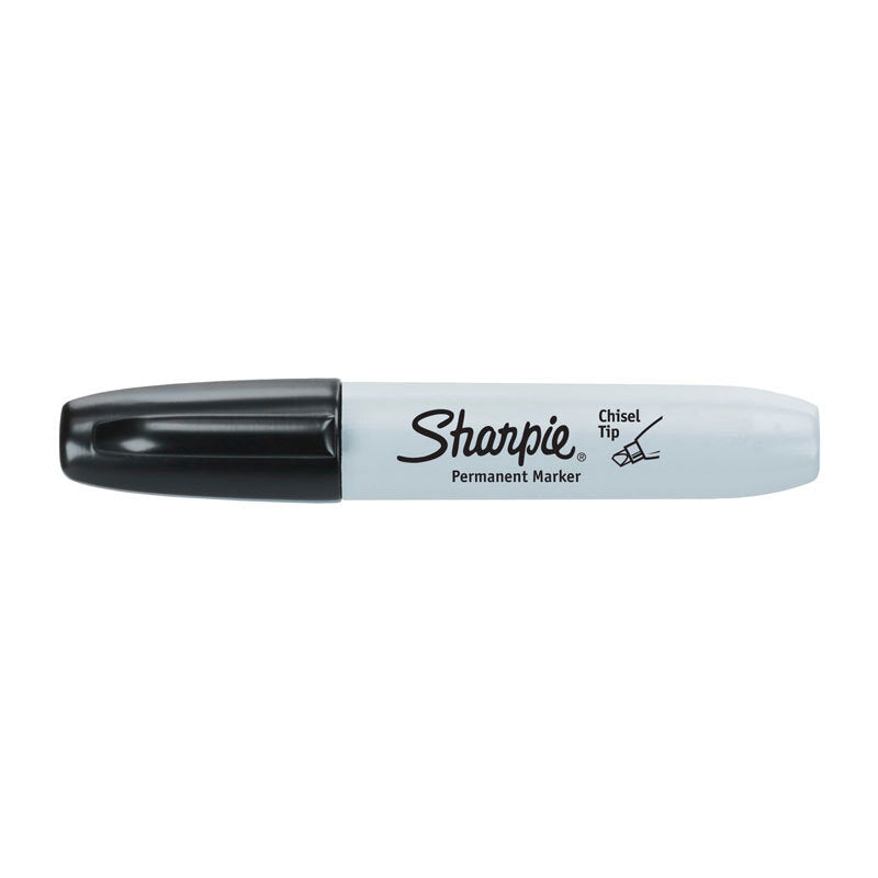 Sharpie Ch Tip Permanent Marker Black Pk12