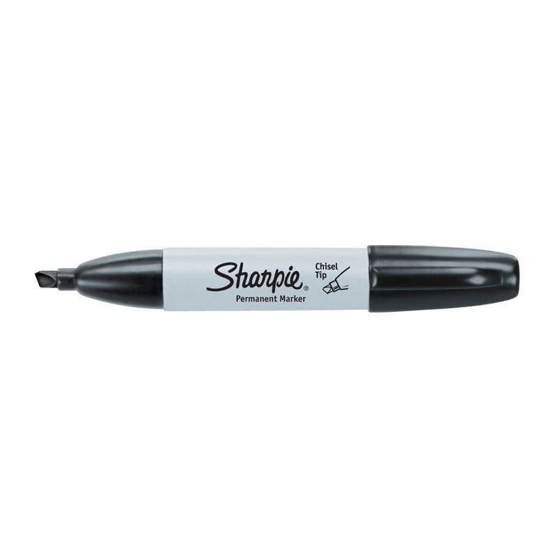 Sharpie Ch Tip Permanent Marker Black Pk12