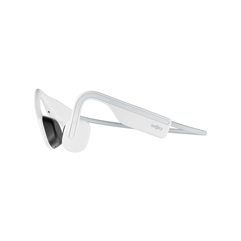 SHOKZ OpenMove Bone Conduction Sports Bluetooth Headphones - White - Soundz Store AUSTRALIA