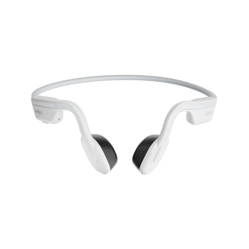 SHOKZ OpenMove Bone Conduction Sports Bluetooth Headphones - White - Soundz Store AUSTRALIA