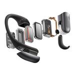 SHOKZ OpenFit Pro Open-Ear True Wireless Earbuds - Black
