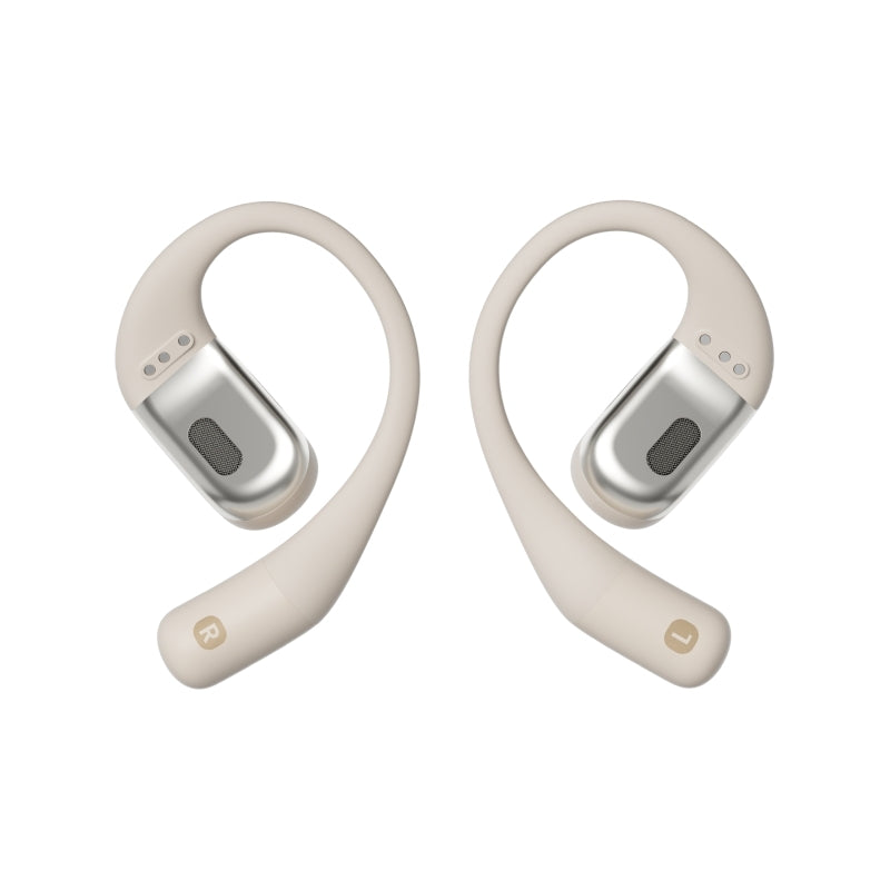 SHOKZ OpenFit Open Ear True Wireless Bone Conduction Earbuds - Beige - Soundz Store AUSTRALIA