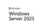 Microsoft Windows Server 2025 CAL English 1pk DSP OEI 1 Clt User CAL No Refund, No Downgrade