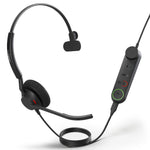 Jabra Engage 50 II Mono UC Corded USB-C/A Headset, Best Headset for Clear Customer Calls Ultra-Lightweight Hearing Protection Smartringer Busylight