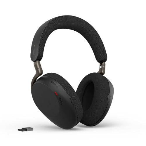 Jabra Evolve3 85, UC Stereo Black Bluetooth ANC Headset, Link390A BT, USB-A