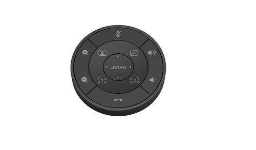 PanaCast 50 Blac, Intuitive Remote Control, for easy in-room operation. Access presets and PTZ-controls, adjust volume, and more, all without