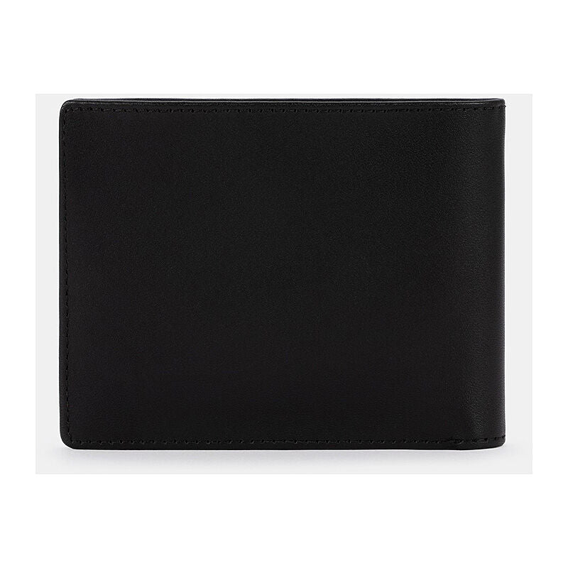 Slnt SPW-V2BFBL-X - Bifold Wallet Leather Black