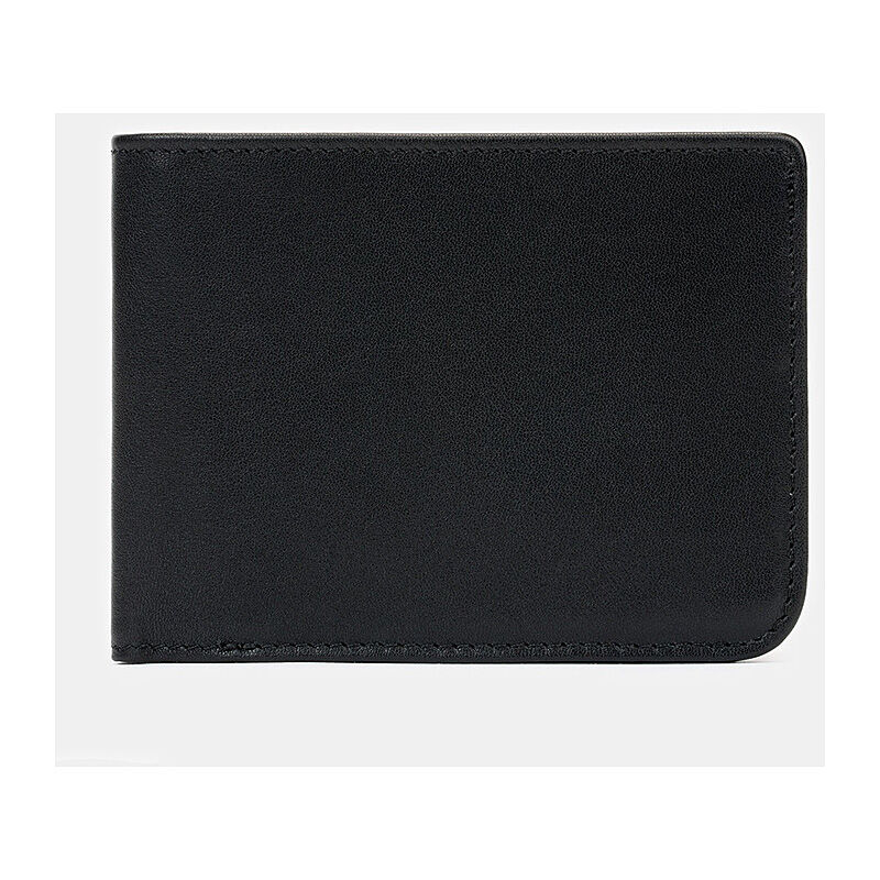 Slnt SPW-V2BFBL-X - Bifold Wallet Leather Black
