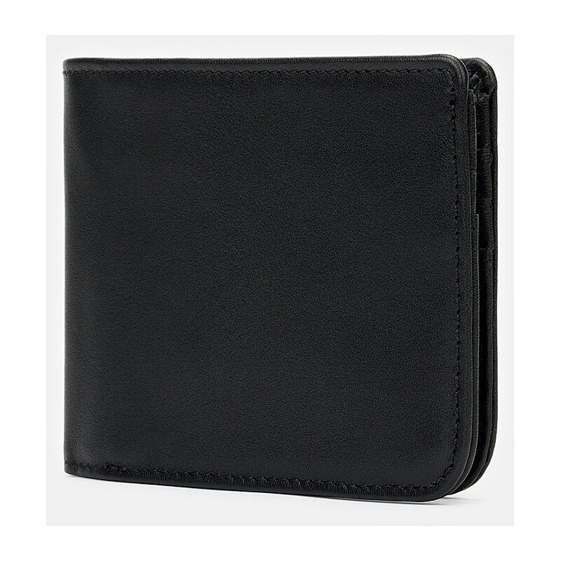 Slnt SPW-V2BFBL-X - Bifold Wallet Leather Black