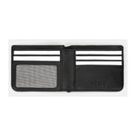 Slnt SPW-V2BFBL-X - Bifold Wallet Leather Black