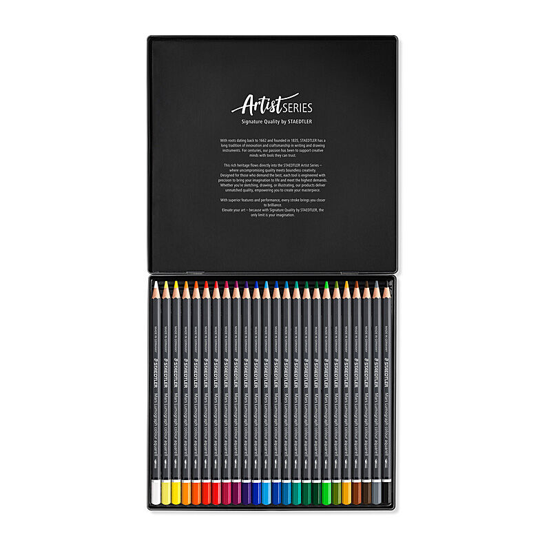 Staedtler 104 M24 - ST Lumograph Aquarell Tin24