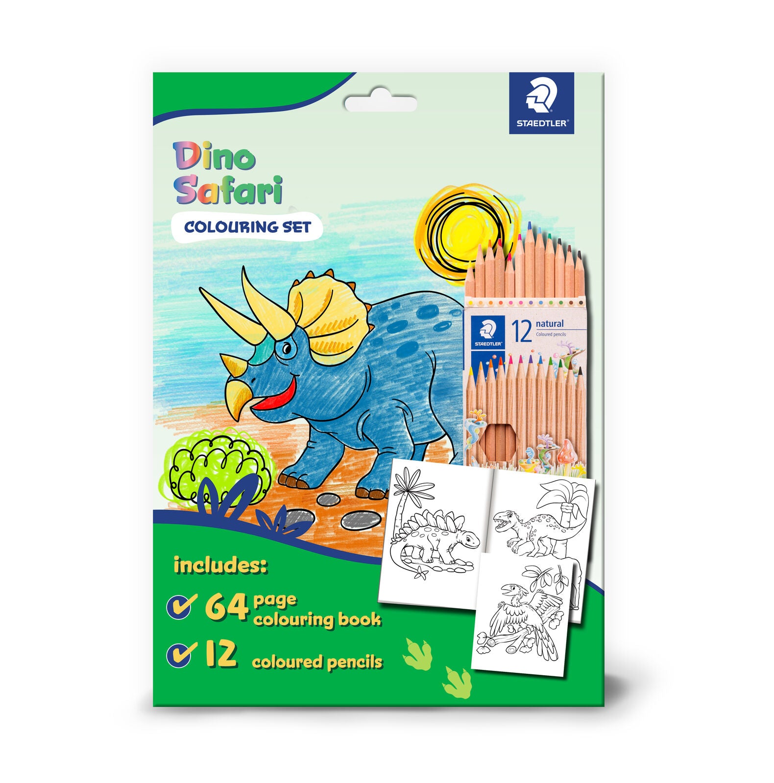 Staedtler 143N SET1 - ST Dino Safari Sm Colour Set