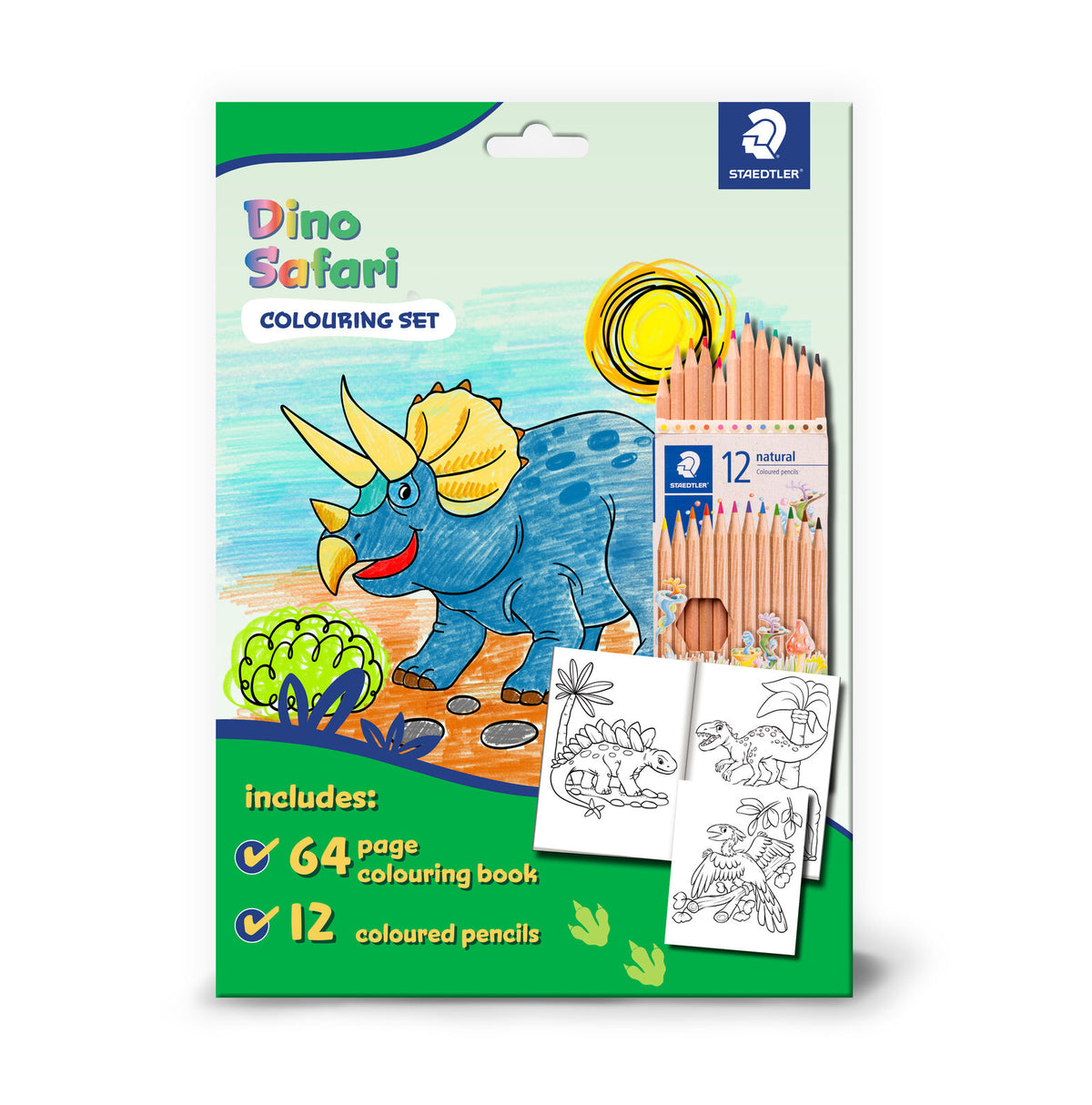 Staedtler 143N SET1 - ST Dino Safari Sm Colour Set