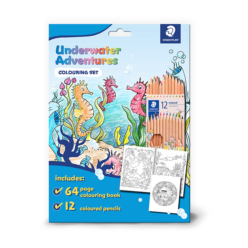 Staedtler 143N SET4 - ST Underwatr Advent ColourSet