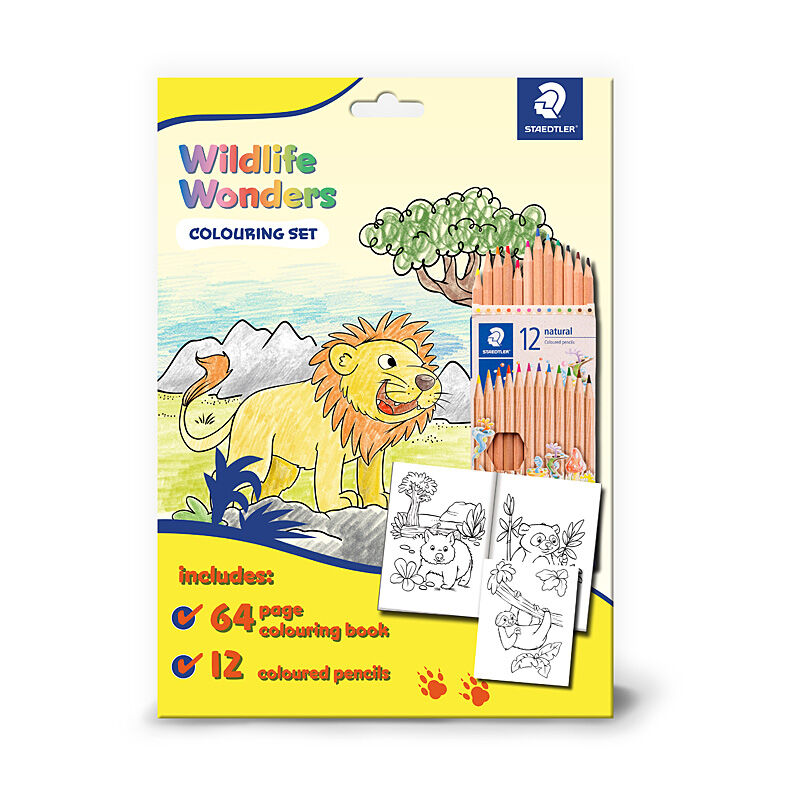 Staedtler 143N SET5 - ST Wildlife Wonder Colour Set