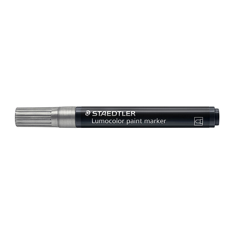 Staedtler 349-81 - Staed Lumo Paint Mrkr Slv Bx10