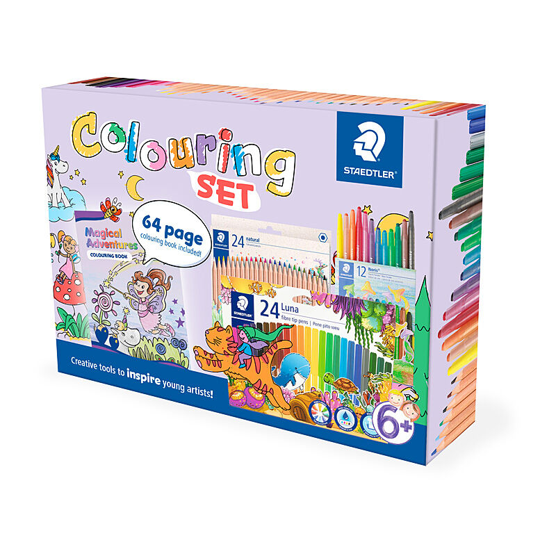 Staedtler 61 SET47-4 - ST Magic Adv Lg Colour Set 6+