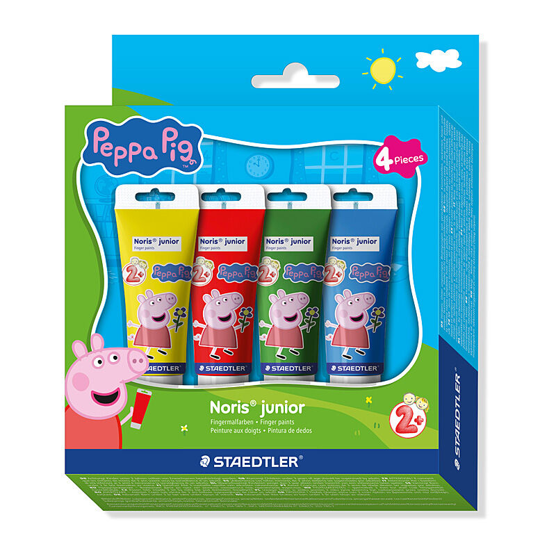 Staedtler 8814 L1 - ST Peppa Pig Finger Paints Pk4