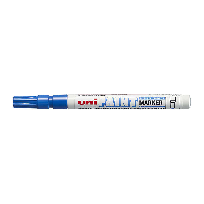 uni Pnt Mrk Blt PX21 Blu Bx12