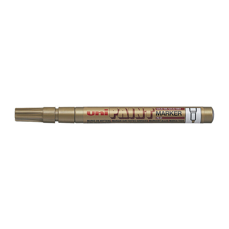 uni Pnt Mrk Blt PX21 Gold Bx12