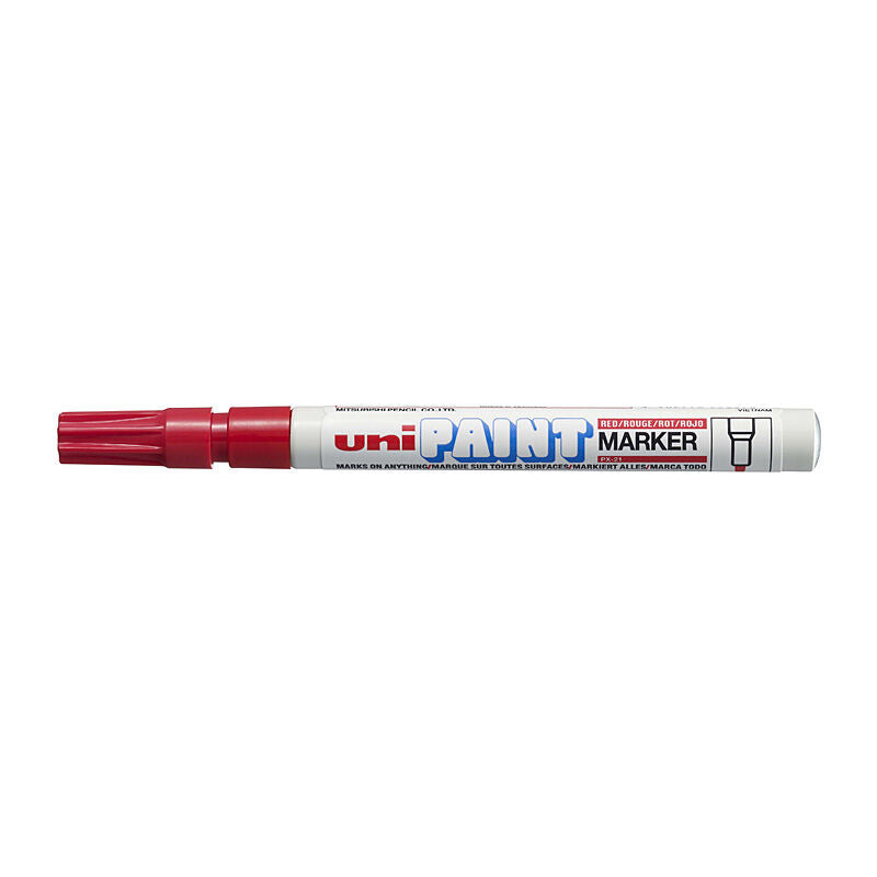 uni Pnt Mrk Blt PX21 Red Bx12