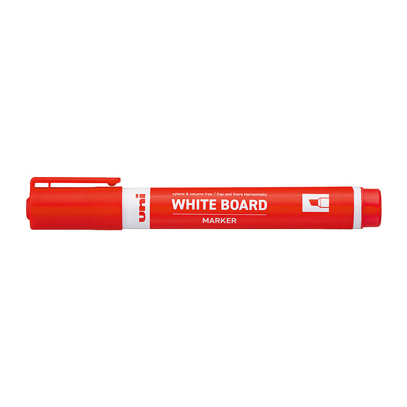 uni W/Brd Mrkr Chisel Red Bx12