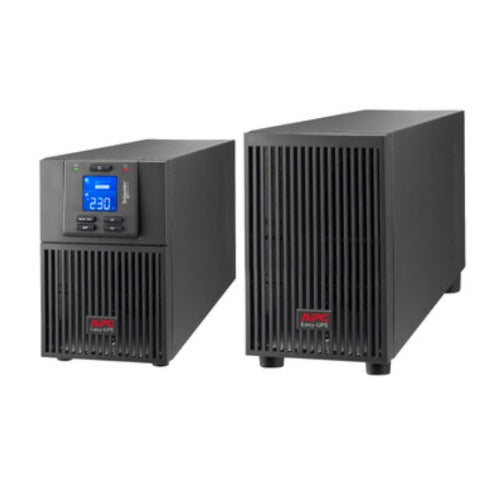 APC Easy UPS 1000VA/900W Online UPS, Tower Form Factor, 230V/10A Input, 3x IEC C13 Outlets, Lead Acid Battery, W/ Extended Battery Pack
