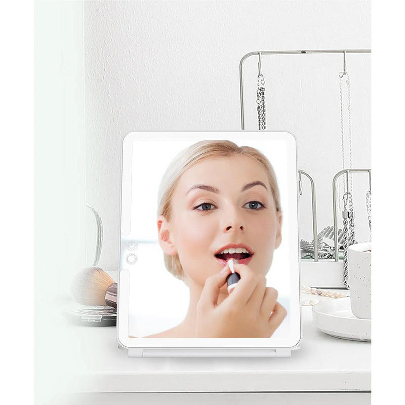 Wellcare Foldable Make-up Mirror with LED Lights