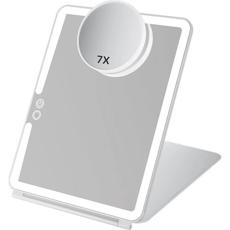 Wellcare Foldable Make-up Mirror with LED Lights
