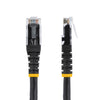 StarTech.com 10ft CAT6 Ethernet Cable - Black CAT 6 Gigabit Ethernet Wire -650MHz 100W PoE RJ45 UTP Molded Network/Patch Cord w/Strain Relief/Fluke Tested/Wiring is UL Certified/TIA