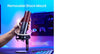 HyperX QuadCast 2 - USB Microphone (Black) Podcast microphone