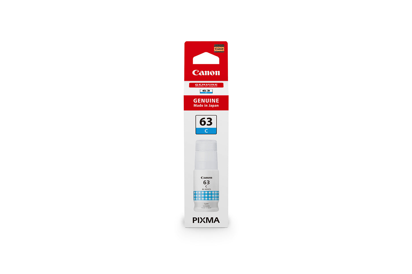 Canon GI63 Cyan Ink Bottle