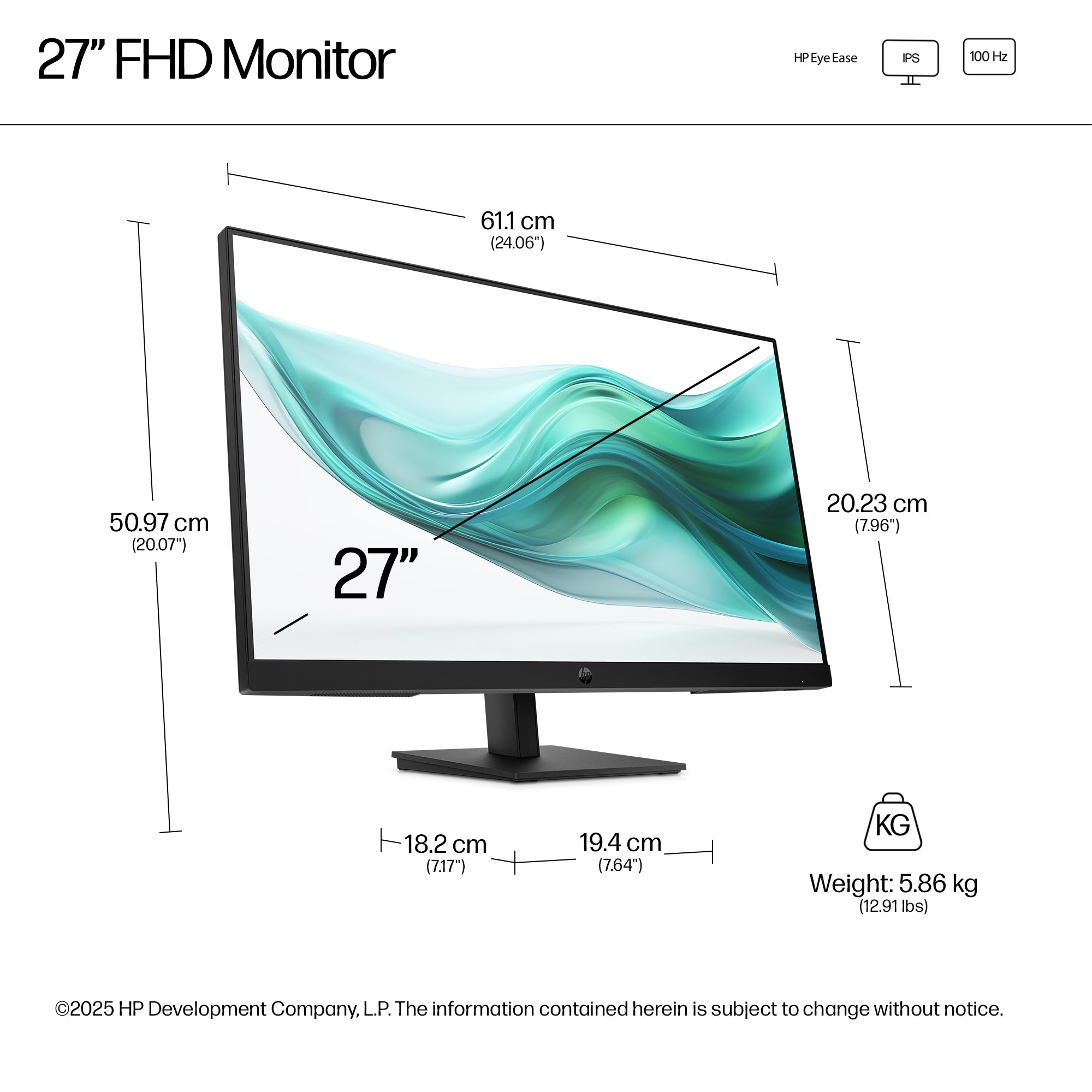 HP Monitor S3 PRO 27.0'' 1080p