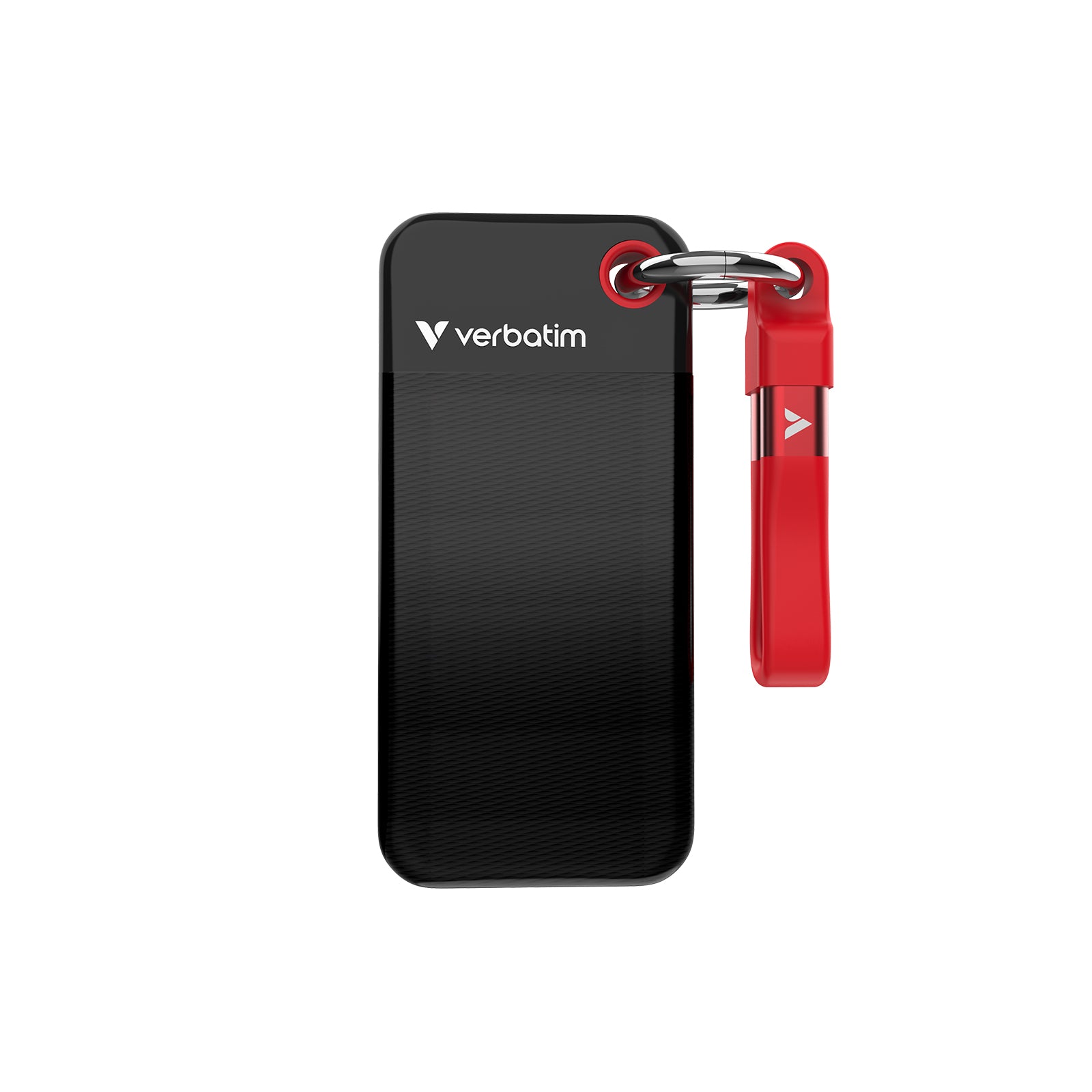 1TB Pocket SSD with USB-C 3.2 Gen 2 - Black/Red