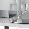 StarTech.com 6ft (2m) USB-C to DisplayPort 1.2 Cable, Bidirectional, 4K 60Hz, White Video Adapter Cord for Apple MacBook Pro / Air M1 M2 M3 M4, Mac Mini / Studio, Thunderbolt Compatible