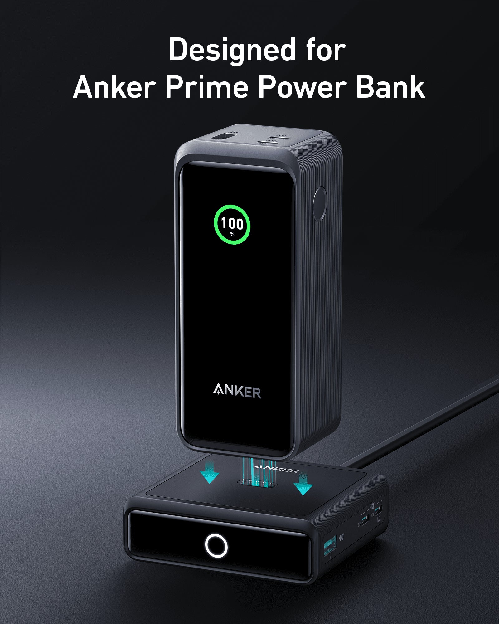 Anker A1902 Power bank Black AC Fast charging Indoor