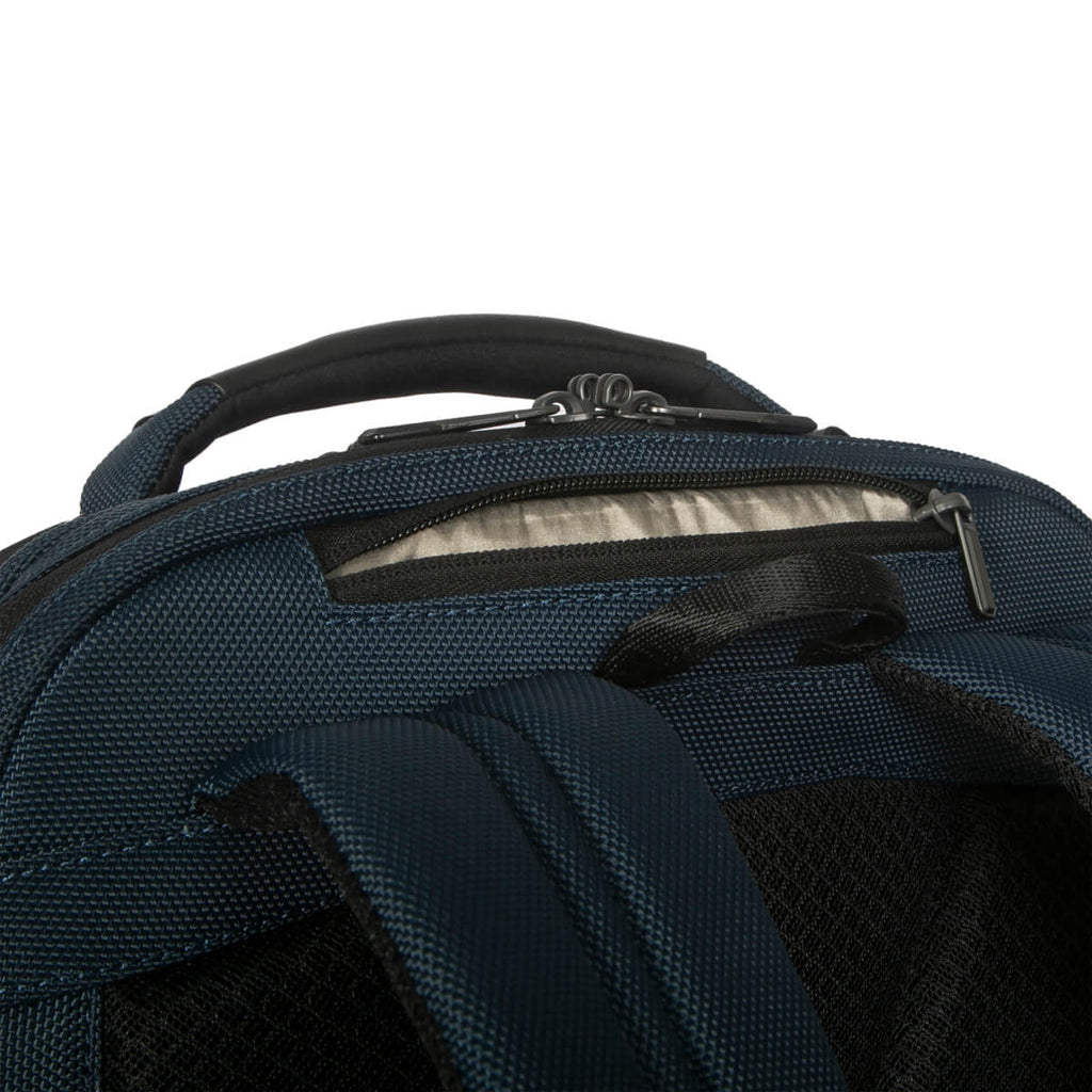 Targus HeritageLuxe backpack Travel backpack Blue Polyester