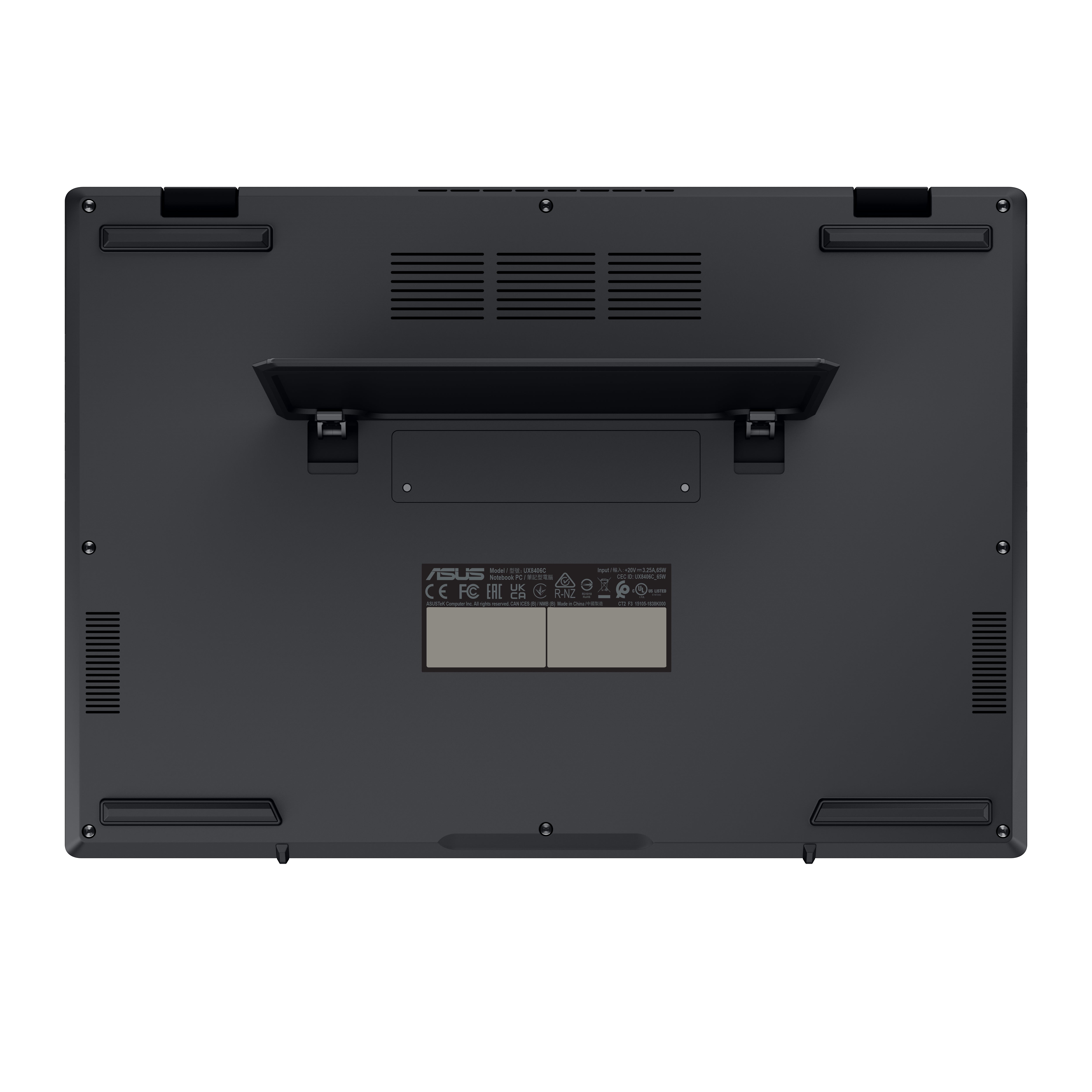 ASUS Zenbook Duo UX8406CA-PZ003W Intel Core Ultra 9 285H Hybrid (2-in-1) 35.6 cm (14") Touchscreen WQXGA+ 32 GB LPDDR5x-SDRAM 1 TB SSD Wi-Fi 7 (802.11be) Windows 11 Home Spanish Grey