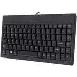 Adesso EasyTouch AKB-110B Keyboard - Compact - Cable Connectivity - USB Interface - English, French - Black - Soundz Store AUSTRALIA