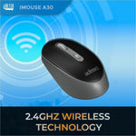 Adesso iMouse A30B Mouse - Radio Frequency - USB Type A - Optical - Black - Soundz Store AUSTRALIA