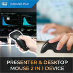 Adesso iMouse P30 Travel Mouse/Presentation Pointer - Radio Frequency - USB - 9 Button(s) - Soundz Store AUSTRALIA