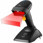 Adesso NuScan 2500 Retail, Warehouse Handheld Barcode Scanner - Cable/Wireless Connectivity - Black - USB Cable Included - Soundz Store AUSTRALIA